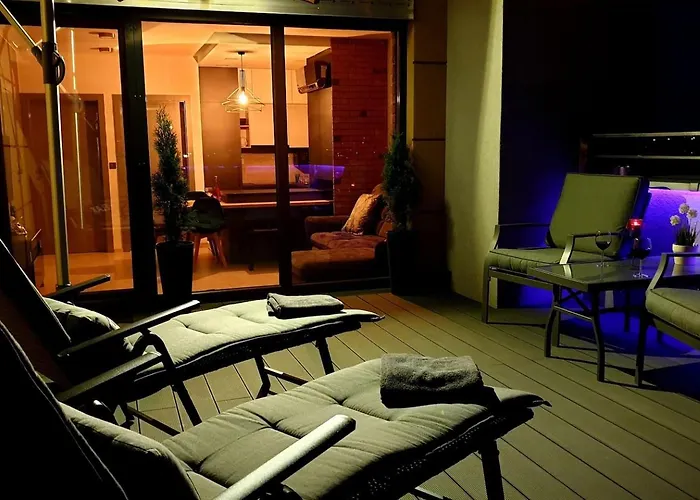 Luksusowy apartament z tarasem